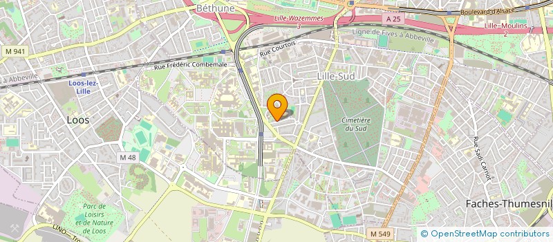localisation de l'entreprise CHAUFFEUR PRIVE à LILLE