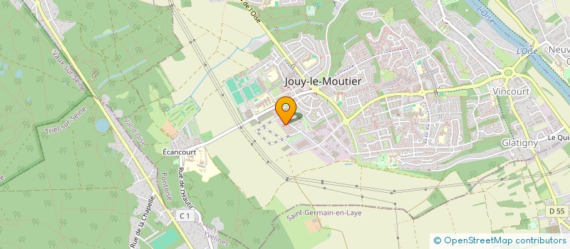 localisation de l'entreprise CHAUFFEUR PRIVE BY PH CONCEPT  JOUY-LE-MOUTIER