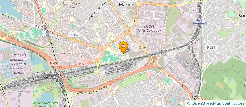 localisation de l'entreprise CHAUFFEUR PRIVE OZ  BONNEUIL-SUR-MARNE