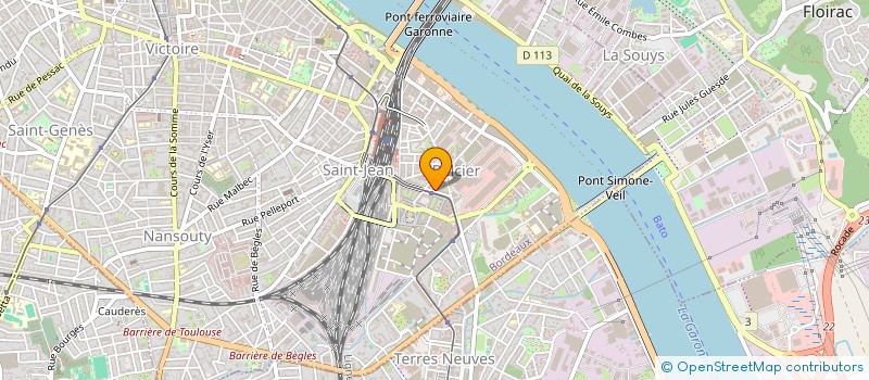 localisation de l'entreprise CHAUFFEUR TAXI BORDEAUX  BORDEAUX