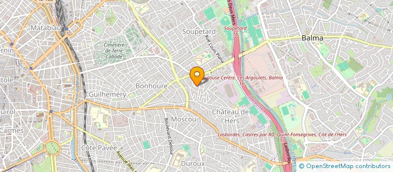localisation de l'entreprise CHAUFFEUR VTC FRANCE  TOULOUSE