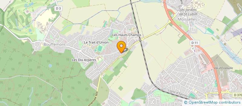 localisation de l'entreprise CHAUFFEURS AT SERVICES  BOUFFEMONT