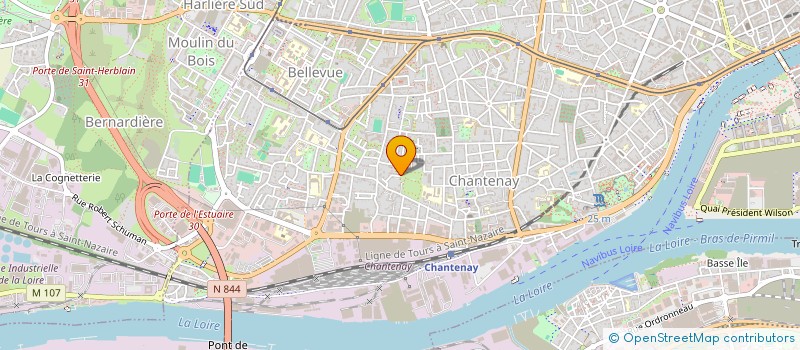 localisation de l'entreprise CHAUFFEURS NANTAIS  NANTES