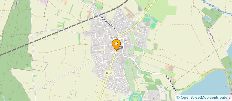 localisation de l'entreprise CHAUFFINSA à WEYERSHEIM