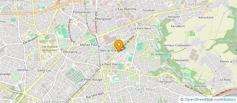 localisation de l'entreprise CHAULEUR SUBSEA SERVICES à BREST