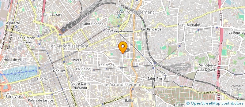 localisation de l'entreprise CHAULIAC ET COMPAGNIE à MARSEILLE