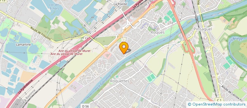 localisation de l'entreprise CHAULIAC HORIZON  ROQUES