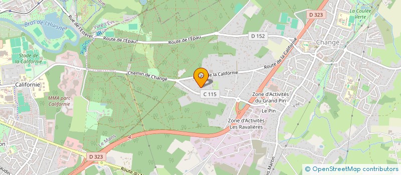 localisation de l'entreprise CHAULIEVRE  CHANGE