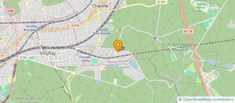 localisation de l'entreprise CHAUME MARCELLI ET SES ENFANTS à CHAVILLE