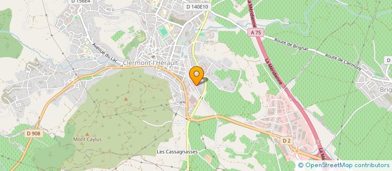 localisation de l'entreprise CHAUMEREUIL à CLERMONT-L'HERAULT