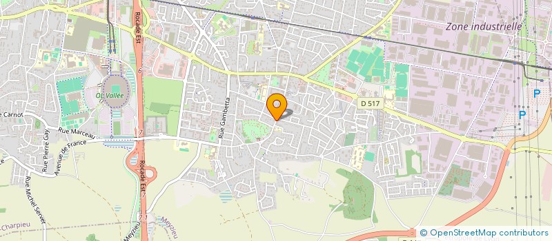 localisation de l'entreprise CHAUMIER DIAGNOSTICS IMMOBILIERS  MEYZIEU