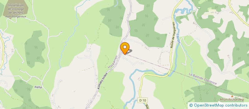 localisation de l'entreprise CHAUMONT BST  AYHERRE