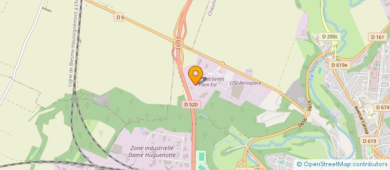 localisation de l'entreprise CHAUMONT POIDS LOURDS à CHAUMONT
