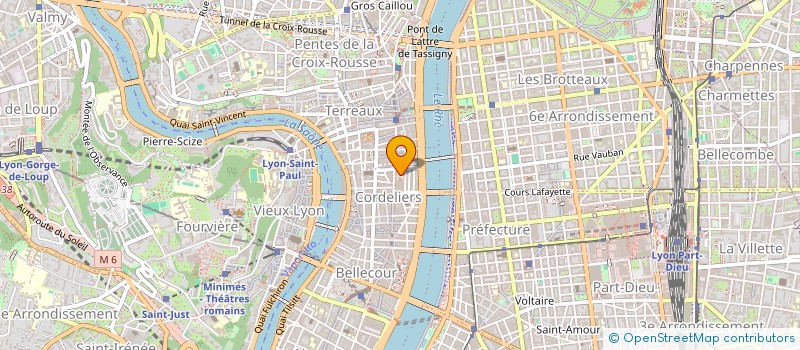 localisation de l'entreprise CHAUPLANNAZ & ASSOCIES, AVOCATS  LYON