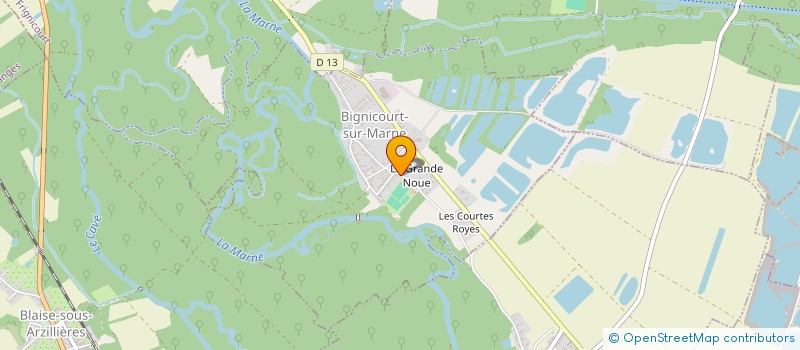 localisation de l'entreprise CHAURE  HAUSSIGNEMONT