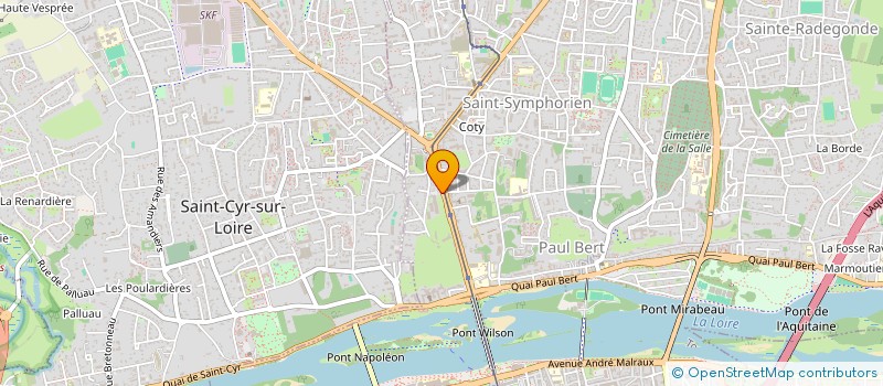 localisation de l'entreprise CHAURIN RANGEMENTS  TOURS