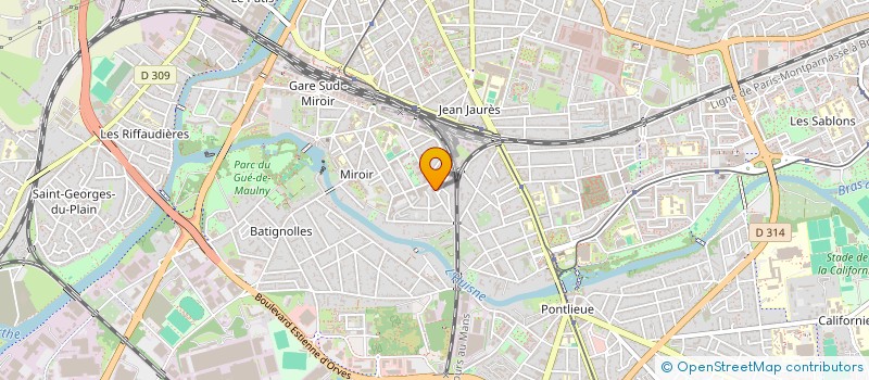 localisation de l'entreprise CHAUSPLUM  LE MANS