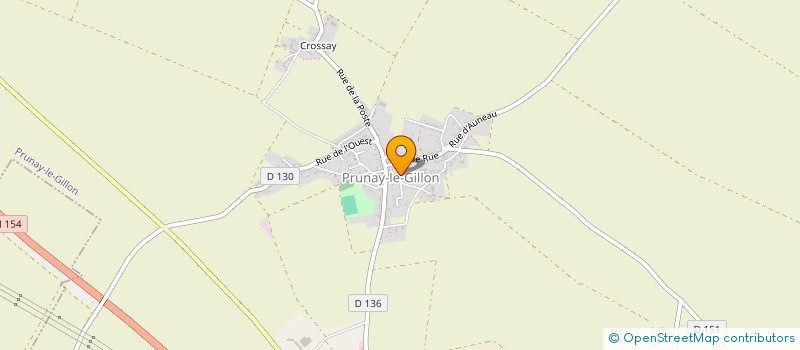 localisation de l'entreprise CHAUSS 71 à PRUNAY-LE-GILLON
