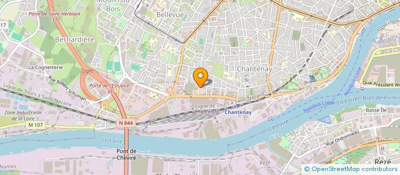 localisation de l'entreprise CHAUSS ADDICT EVENT  NANTES