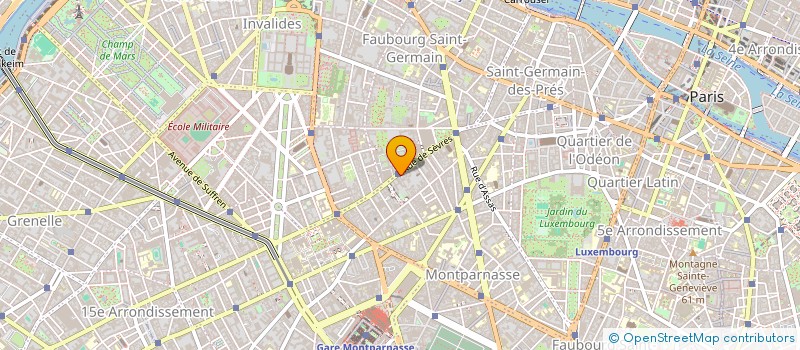 localisation de l'entreprise CHAUSS'CONFORT à PARIS