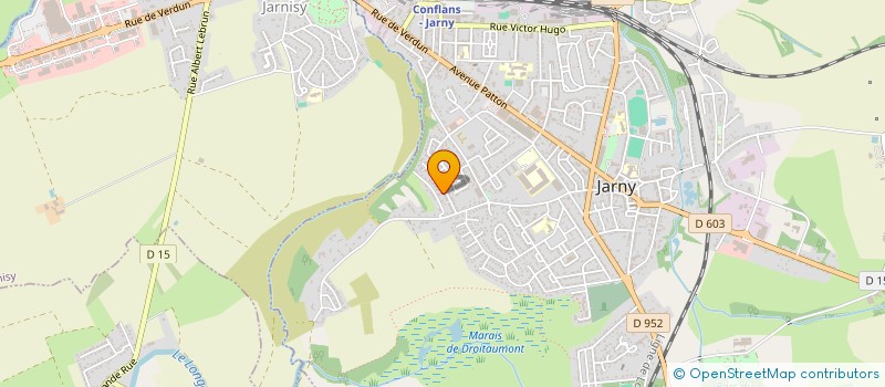localisation de l'entreprise CHAUSS MEDICAL à JARNY