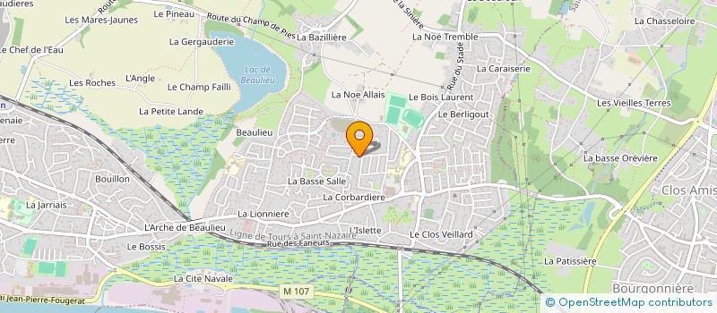 localisation de l'entreprise CHAUSS'MINI MAXI à COUERON