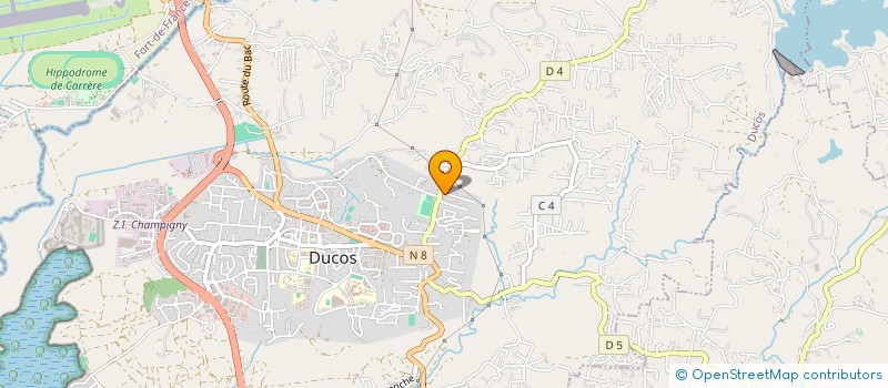 localisation de l'entreprise CHAUSS'OCCAZ  DUCOS