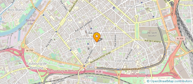 localisation de l'entreprise CHAUSS RAPID EURL à LILLE