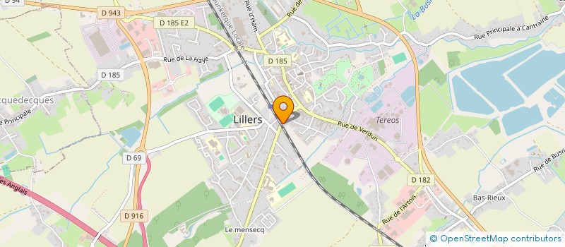 localisation de l'entreprise CHAUSS TEX SARL à AIRE-SUR-LA-LYS