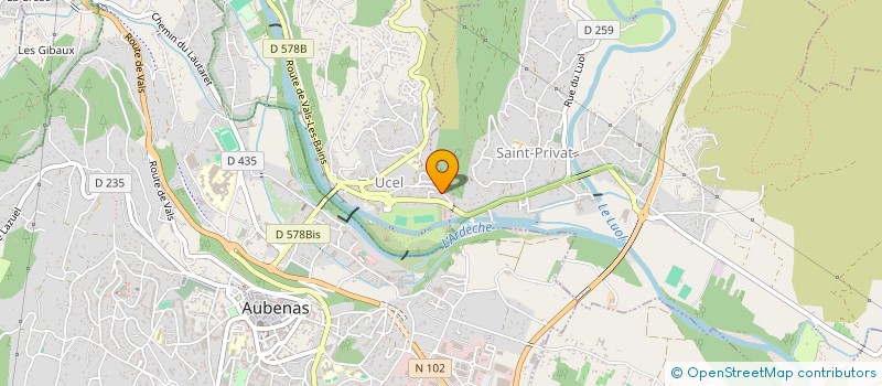 localisation de l'entreprise CHAUSSABEL MAINTENANCE à UCEL