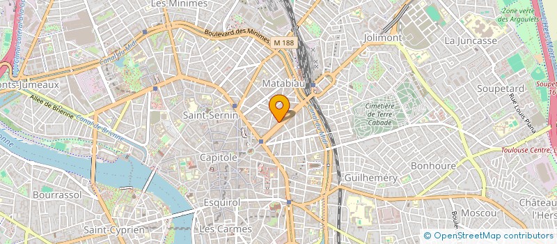 localisation de l'entreprise CHAUSSAS à TOULOUSE