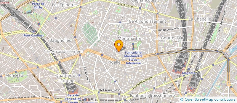 localisation de l'entreprise CHAUSSE MODE  PARIS