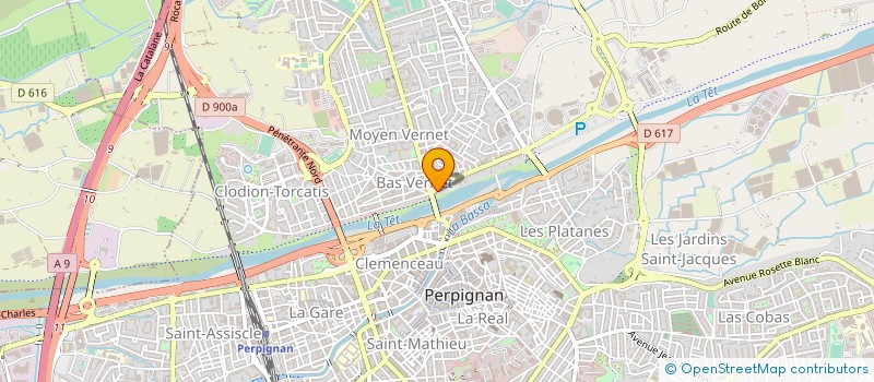 localisation de l'entreprise CHAUSSE PIEDS à PERPIGNAN