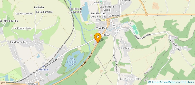 localisation de l'entreprise CHAUSSIER 411  MOREE