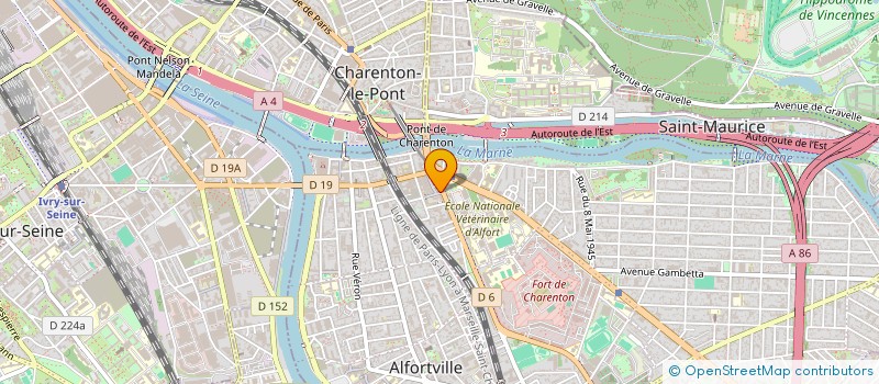 localisation de l'entreprise CHAUSSIS PAUL à MAISONS-ALFORT