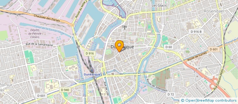 localisation de l'entreprise CHAUSSURES COELENBIER PERE ET FILS à DUNKERQUE
