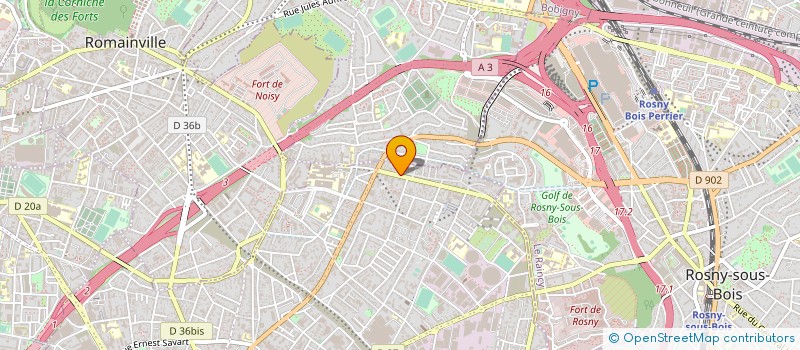 localisation de l'entreprise CHAUSSURES CONSTANT à MONTREUIL