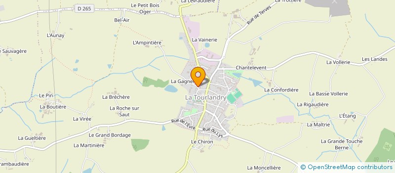 localisation de l'entreprise CHAUSSURES CUIR MICHIGAN à CHEMILLE-EN-ANJOU