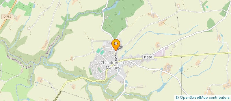 localisation de l'entreprise CHAUSSURES D ANJOU à BEAUPREAU-EN-MAUGES