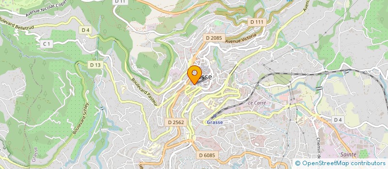 localisation de l'entreprise CHAUSSURES D'ITALIE à GRASSE
