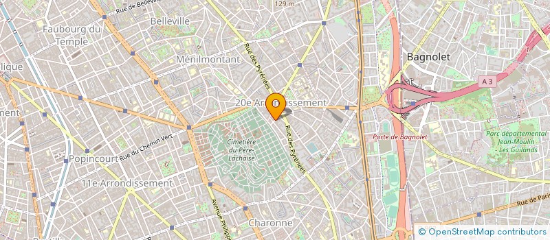 localisation de l'entreprise CHAUSSURES JOSIA à PARIS