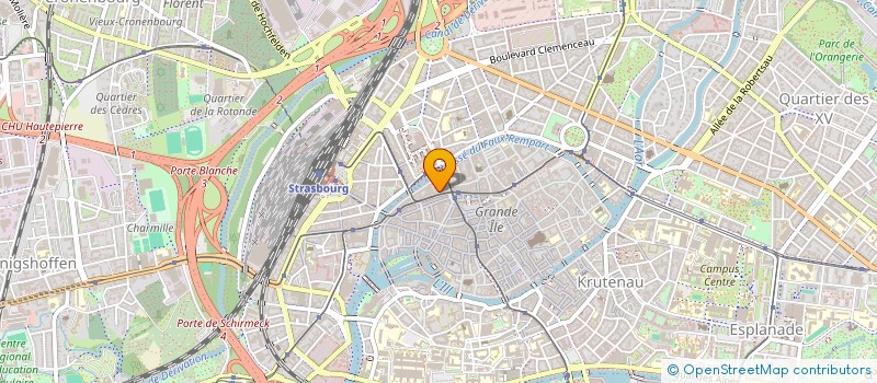 localisation de l'entreprise CHAUSSURES LINCOLN à STRASBOURG
