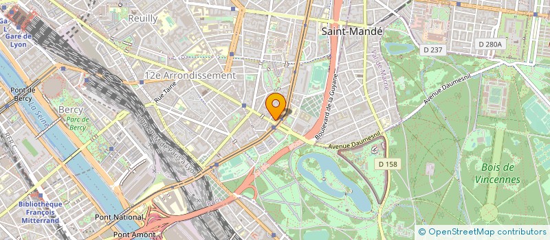 localisation de l'entreprise CHAUSSURES MANDRILLY  PARIS