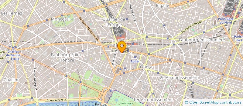 localisation de l'entreprise CHAUSSURES PRESTIGE à PARIS
