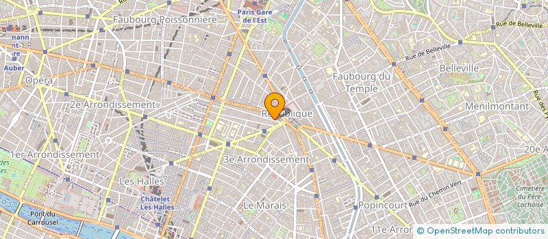 localisation de l'entreprise CHAUSSURES ROPE à PARIS