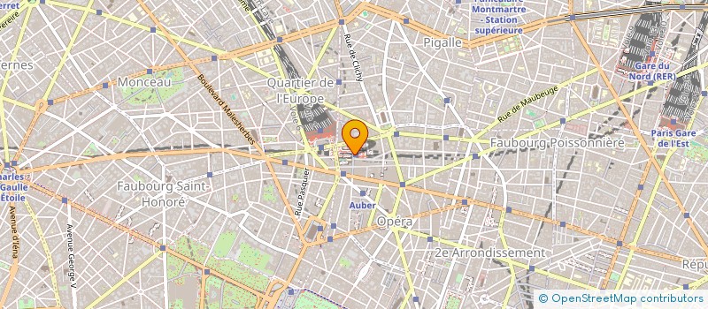 localisation de l'entreprise CHAUSSY VERNEUIL à PARIS