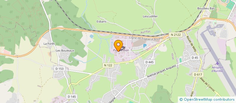 localisation de l'entreprise CHAUSY GILLES à YTRAC