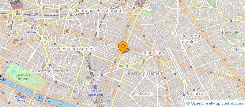 localisation de l'entreprise CHAUTEMPS  PARIS