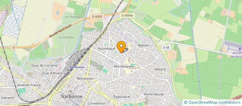 localisation de l'entreprise CHAUTIGNAT à NARBONNE