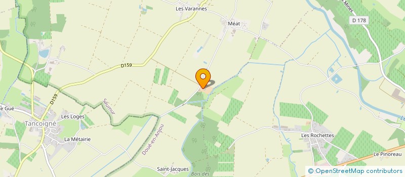 localisation de l'entreprise CHAUVE à DOUE-EN-ANJOU